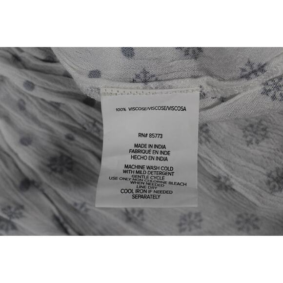 NWT O'Neill peplum paisley print blouse small boho chic bohemian cottagecore - Picture 3 of 6